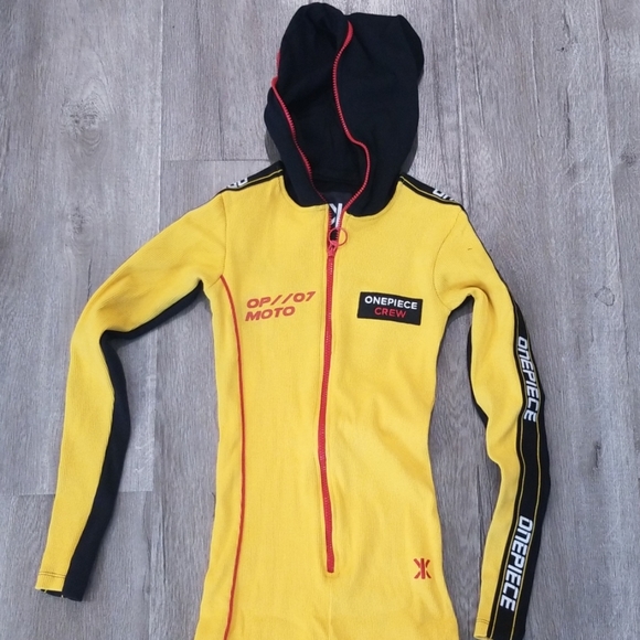 Onepiece Pants - Onepiece Moto Style Jumpsuit